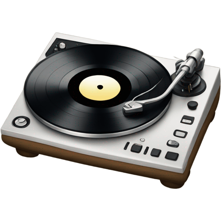 Vinyl player emoji