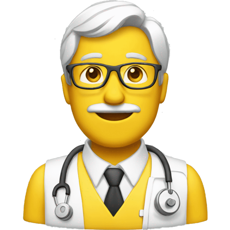 Yellow doc emoji