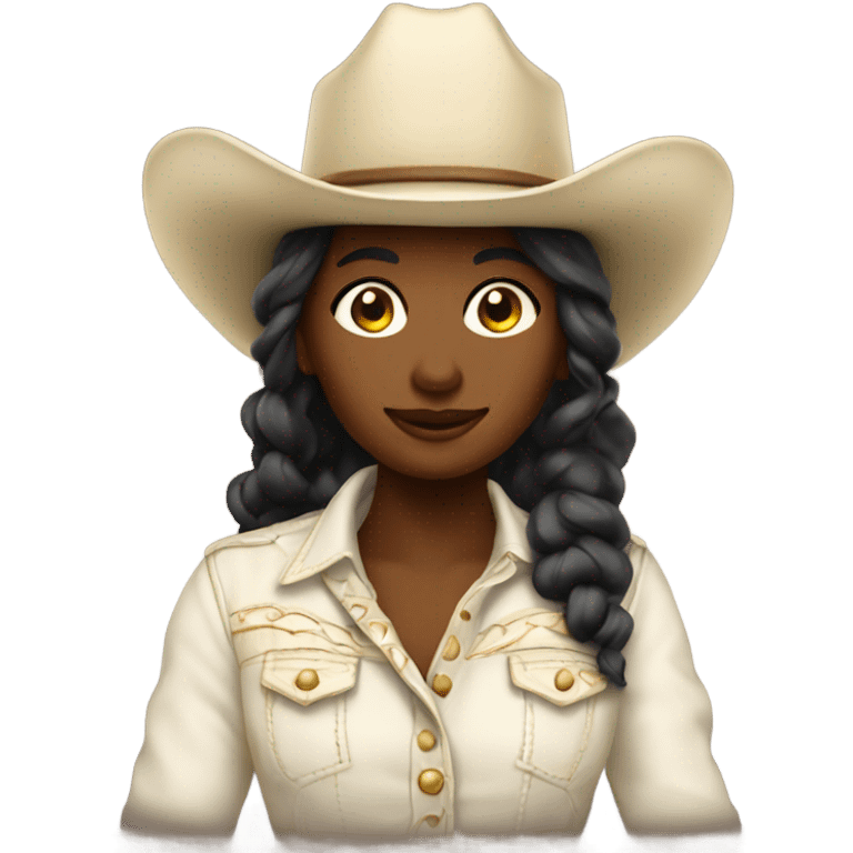 Cowgirl ic cream  emoji