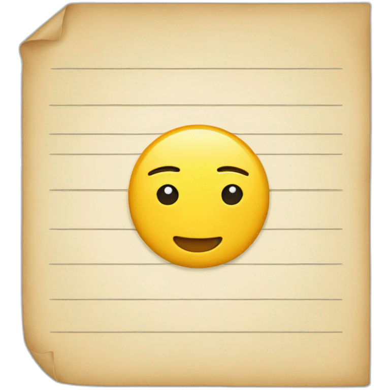 document emoji