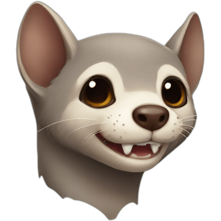 bat otter ferret emoji