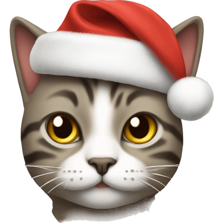 Calcio Cat christmas emoji