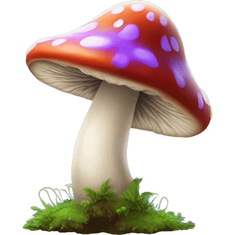 hallucinogenic-mushroom emoji