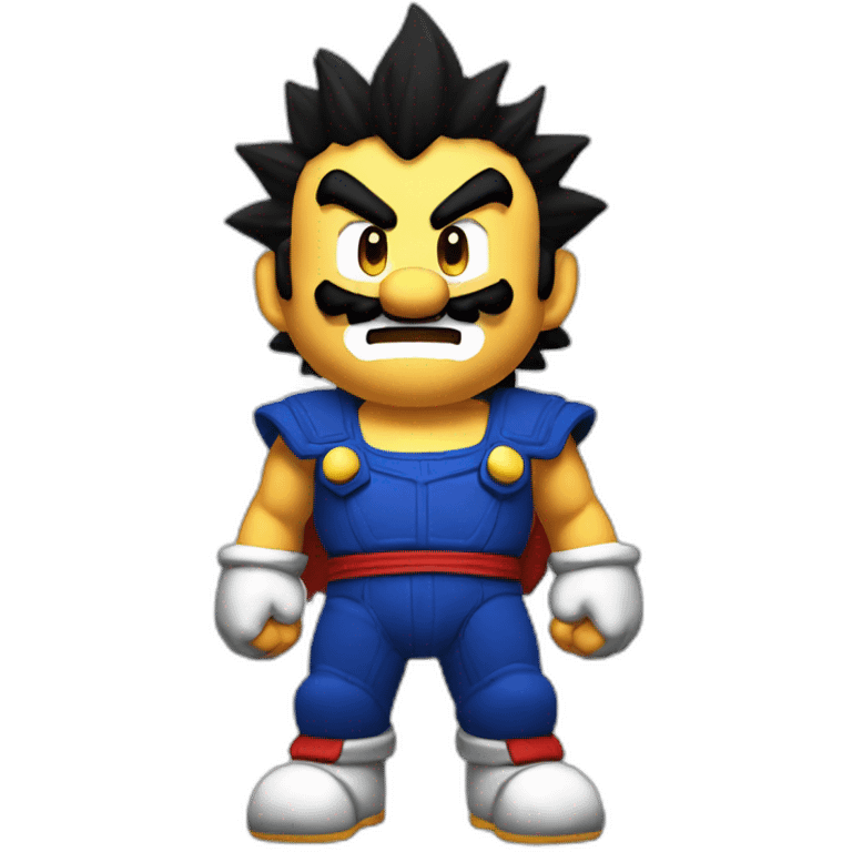 Mario goku instinct emoji