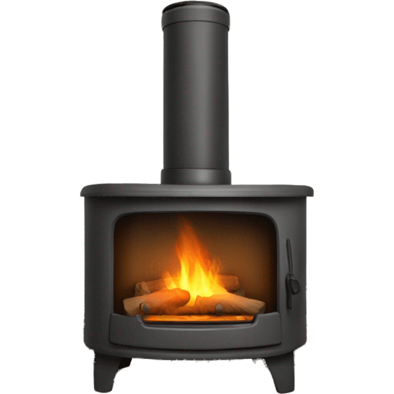 Cosy log burner emoji