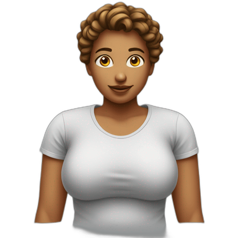 big-tits-in-tshirt emoji