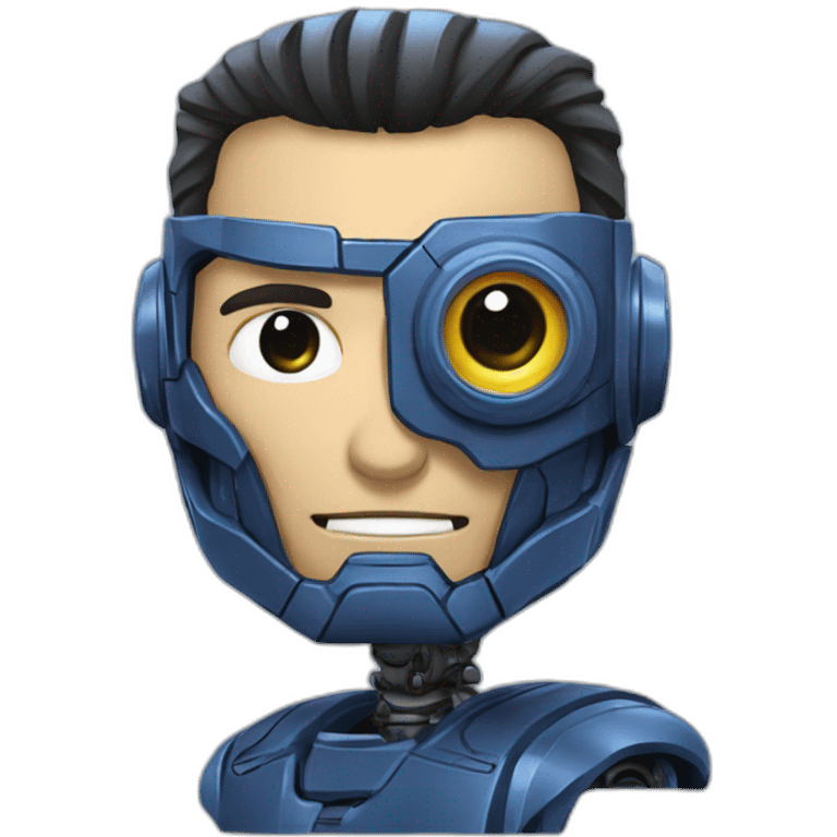 Indigo montoya T800 robot emoji