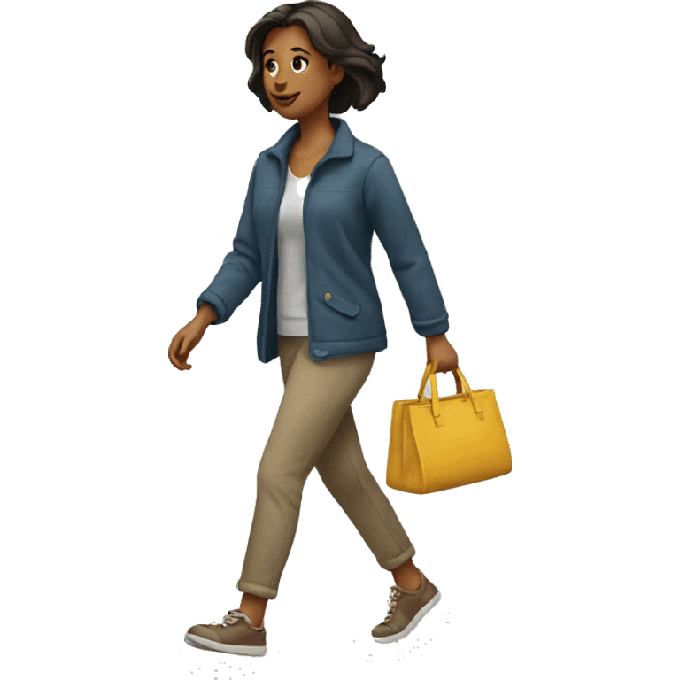 woman walking emoji