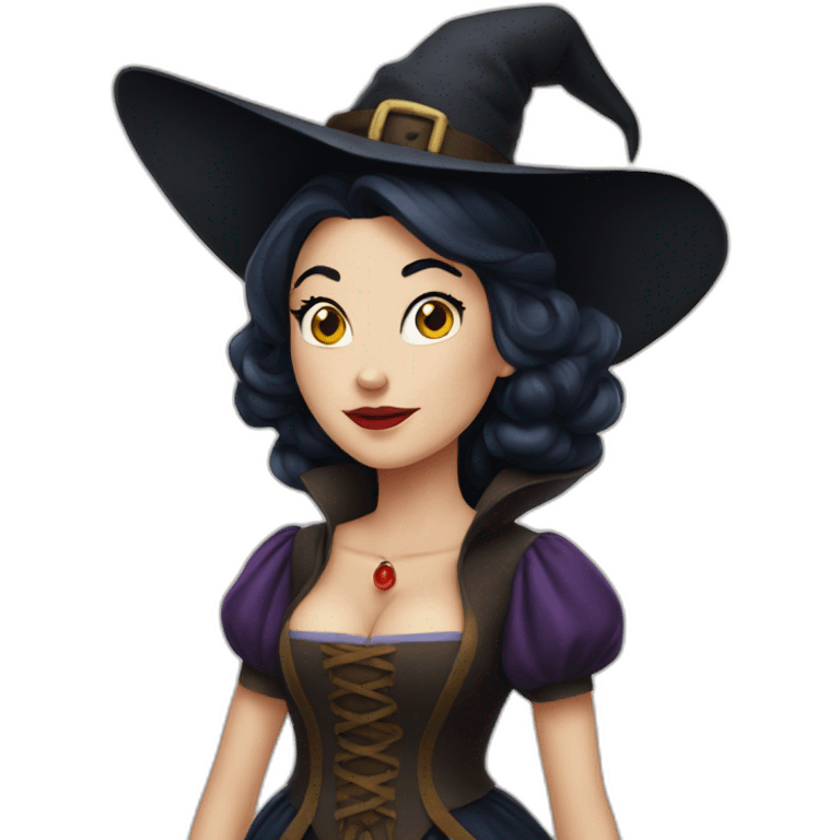 Witch Snow white emoji