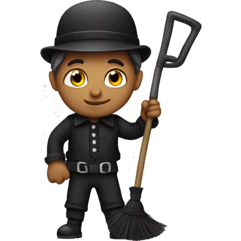 Chimney sweeper emoji