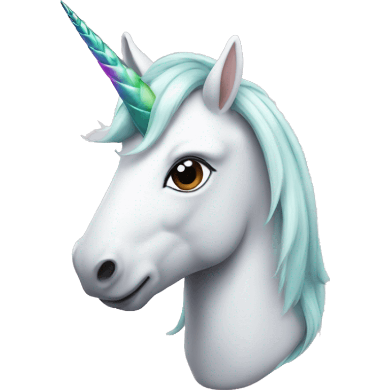 Unicorn with elf ears emoji