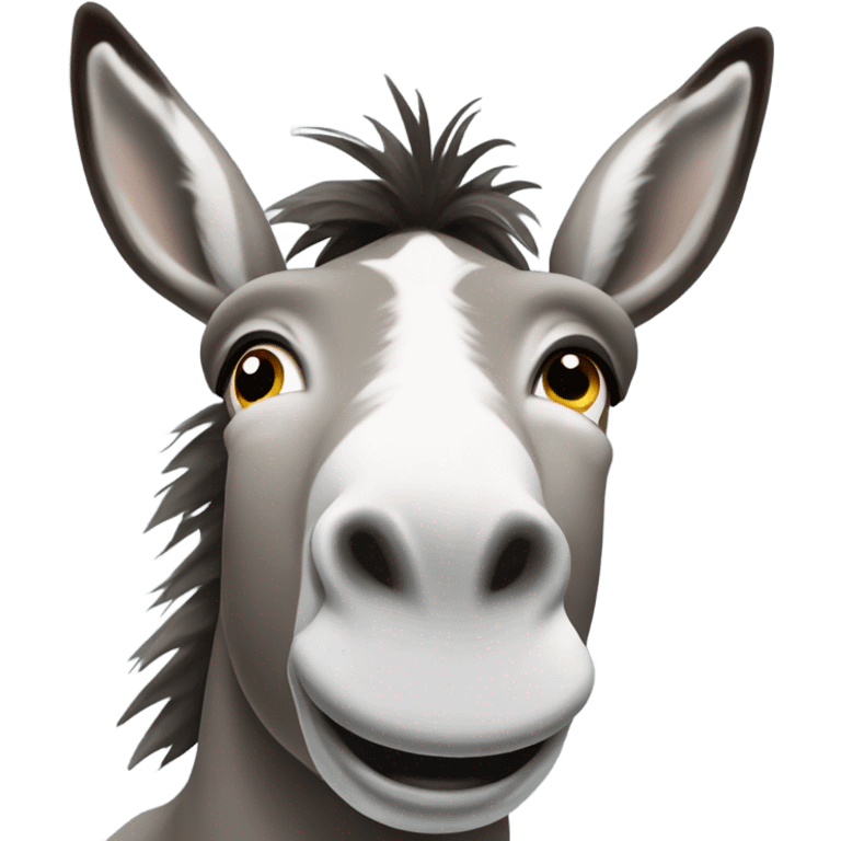 A donkey drinking beer  emoji