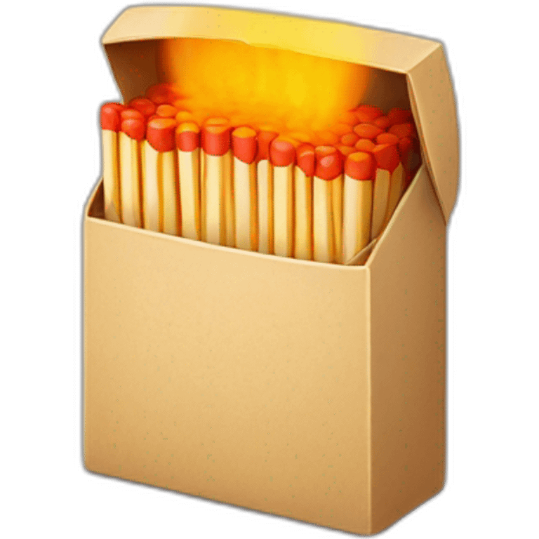 box of matches emoji