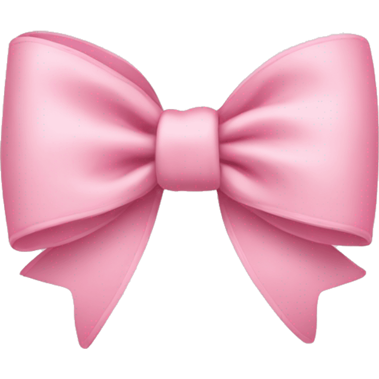 light pink bow emoji