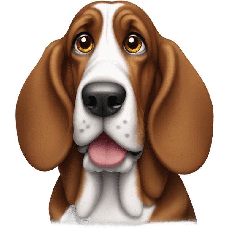 Basset hound dog emoji