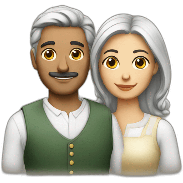 italian couple emoji