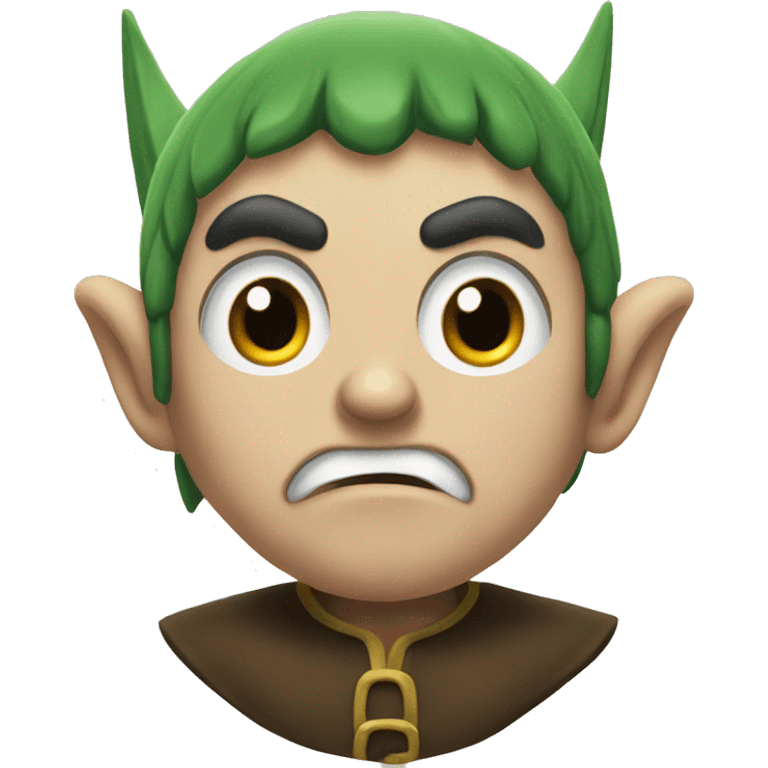 angry elf  emoji