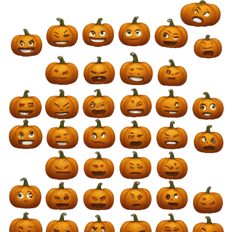 pumpkin ill emoji