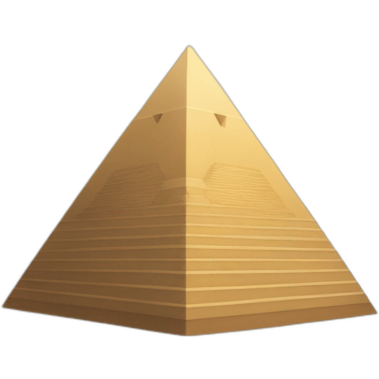 pyramid minimalist emoji