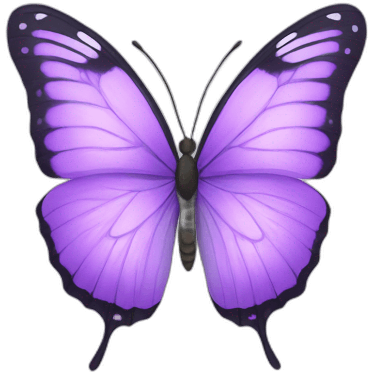 butterfly lilac emoji