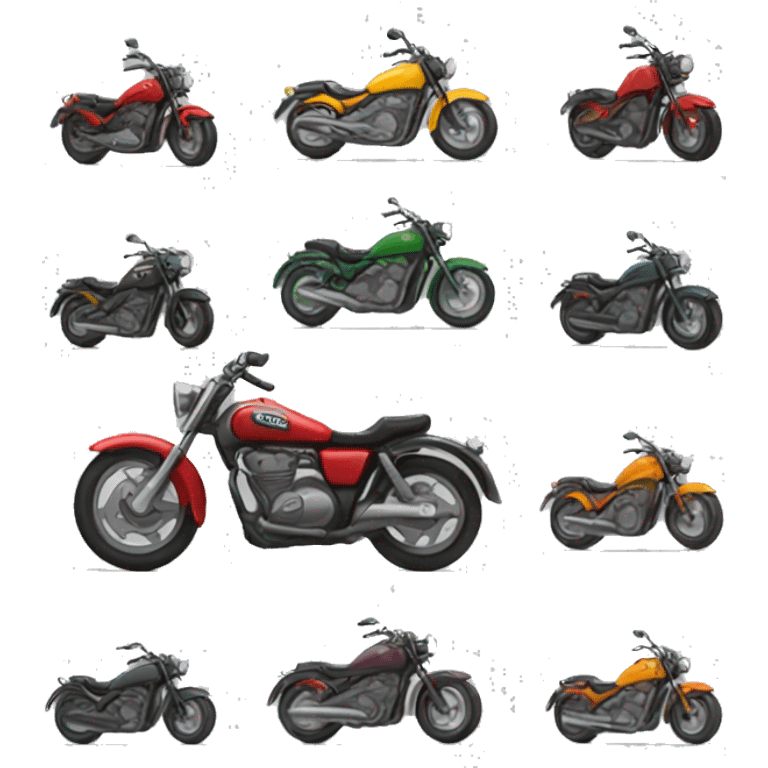 kind of motorcycle world emoji