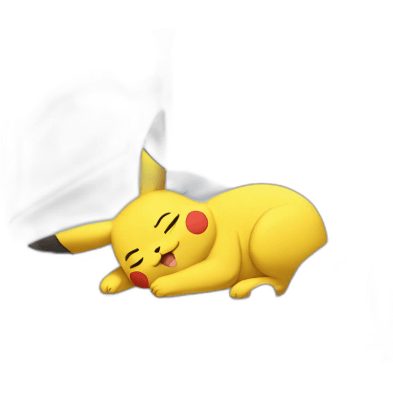 pikachu sleep emoji