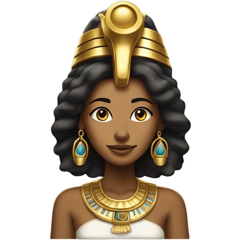 Egyptian goddess emoji