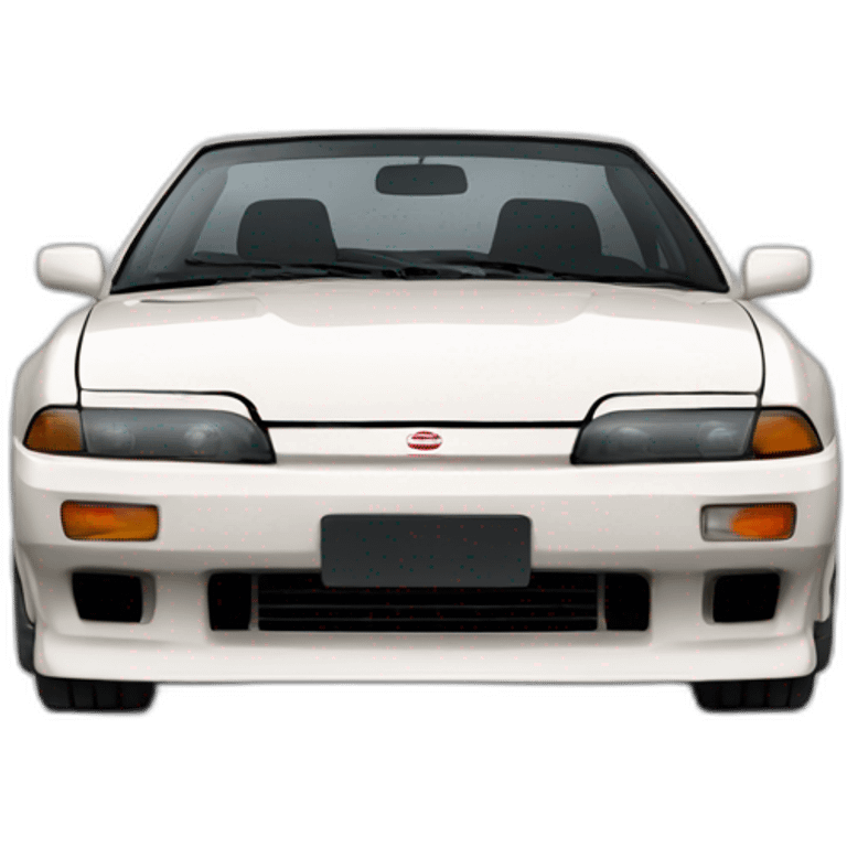 Nissan Silvia S13 front view emoji