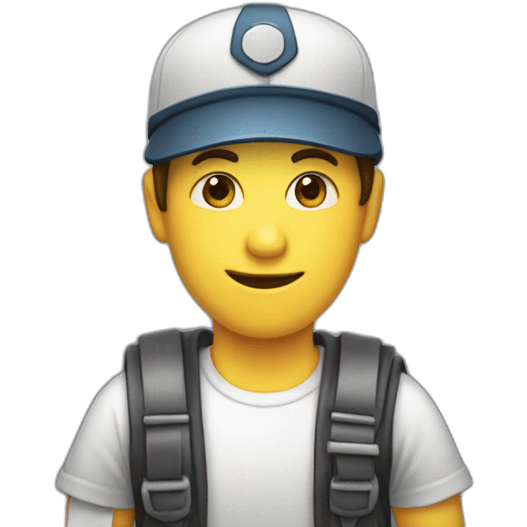 Card boy scaut emoji