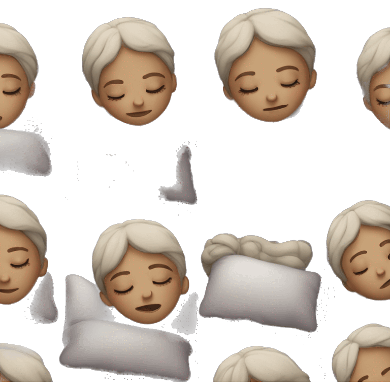 sleeping girl emoji