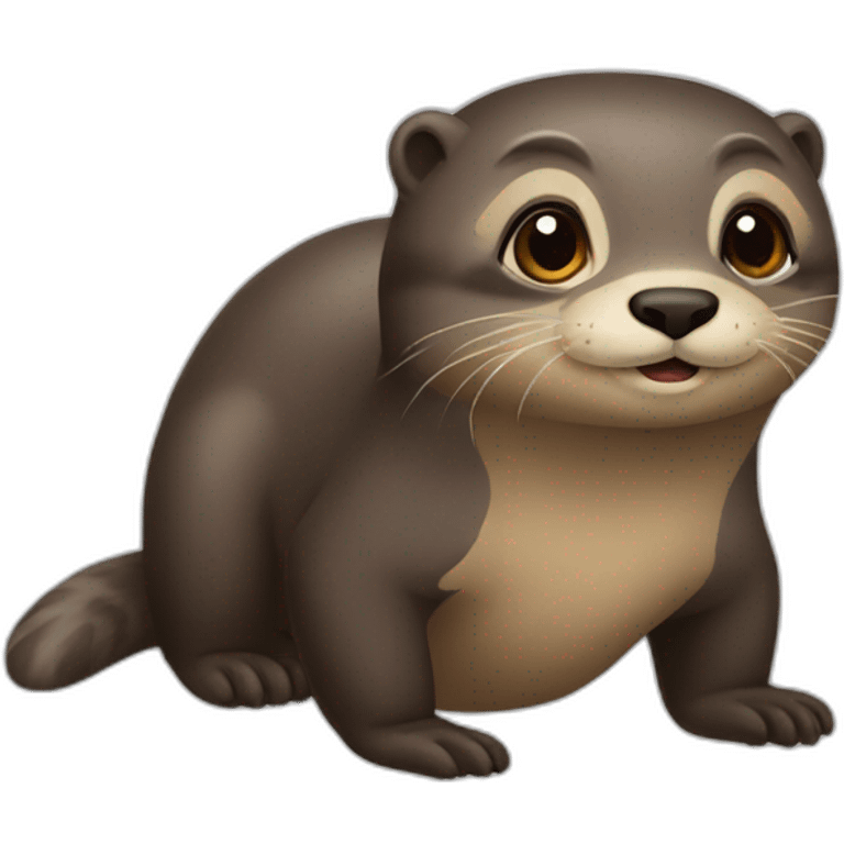 Castor et loutre emoji