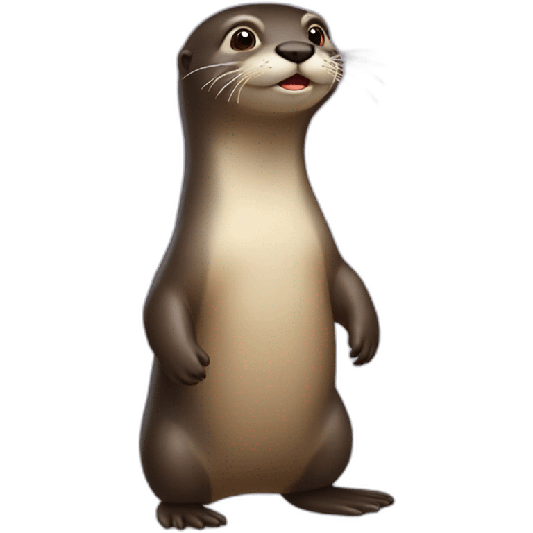 Une loutre qui twerk emoji