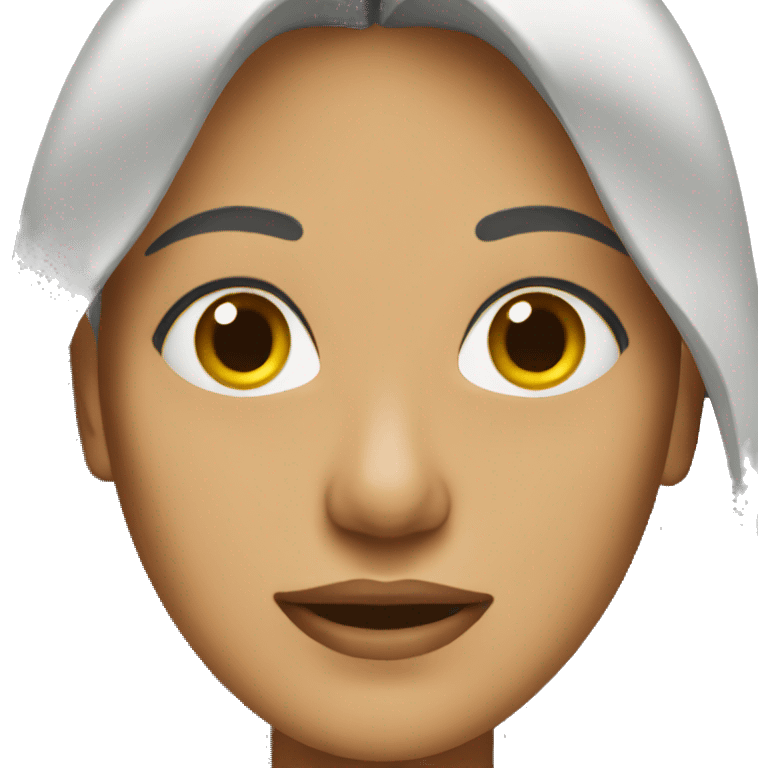 A woman emoji