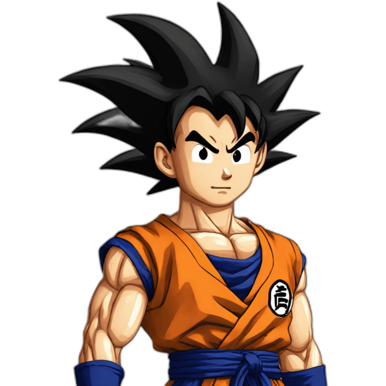 Sangoku dragon ball Z emoji