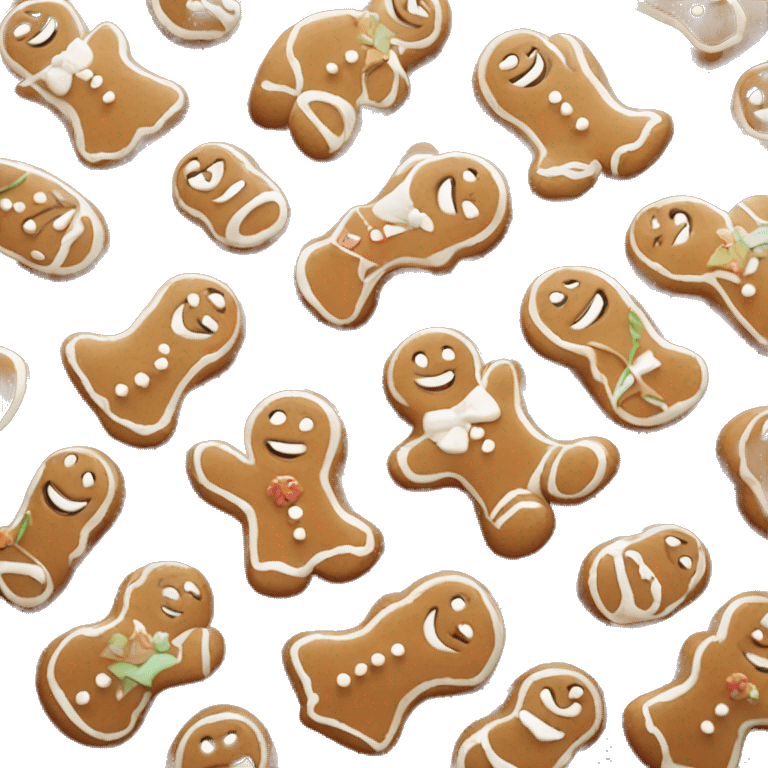 Gingerbread man aesthetic  emoji