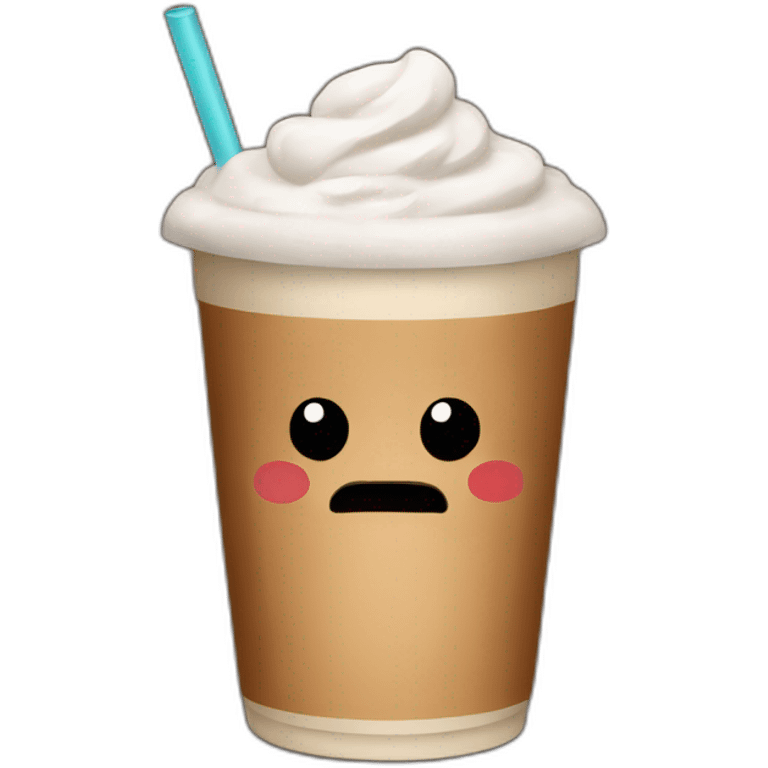 Cold coffee emoji