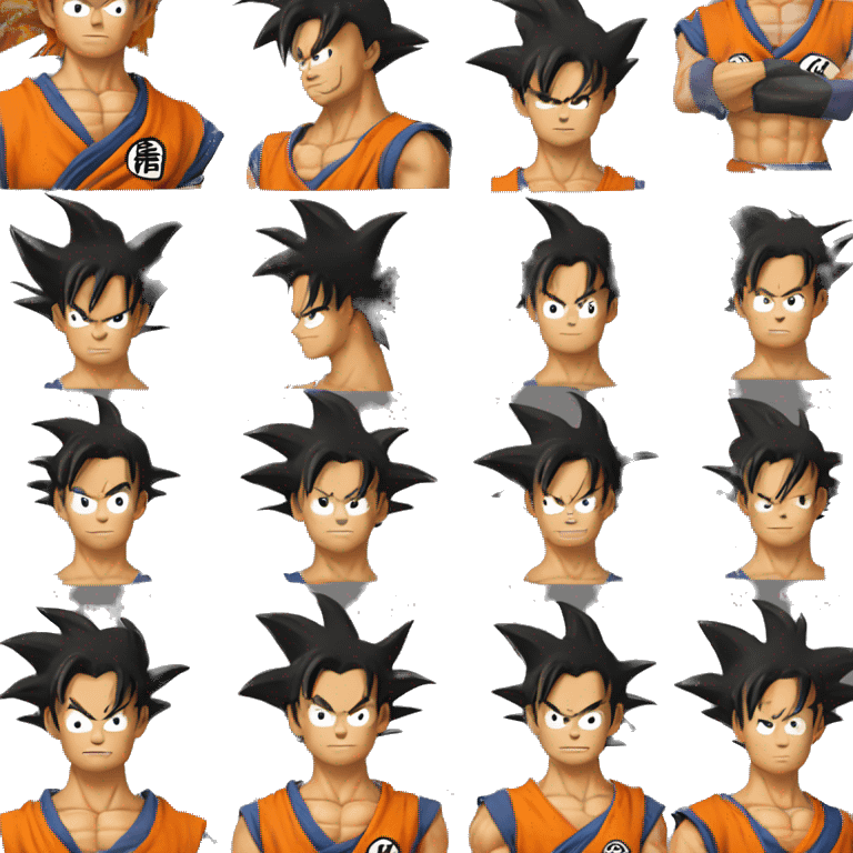 Goku from "Dragon ball" emoji