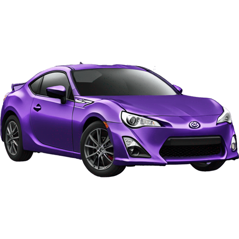 purple toyota gt86 emoji