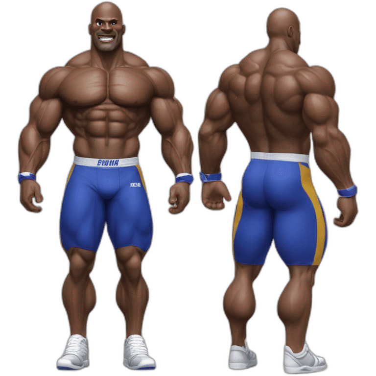 ronnie coleman fullbody lightweight emoji