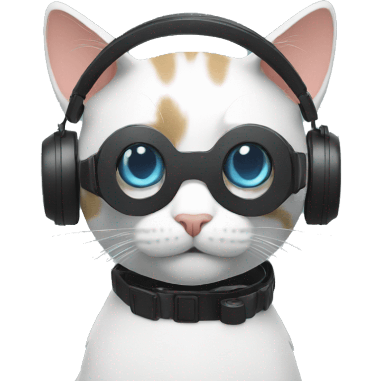 VR cat emoji