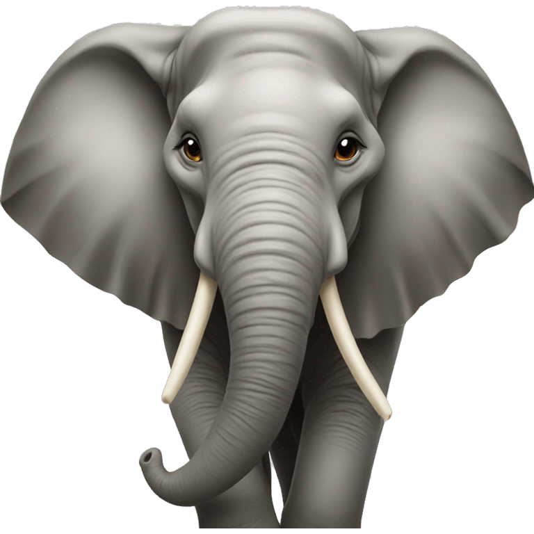 Elephant with long Horn  emoji