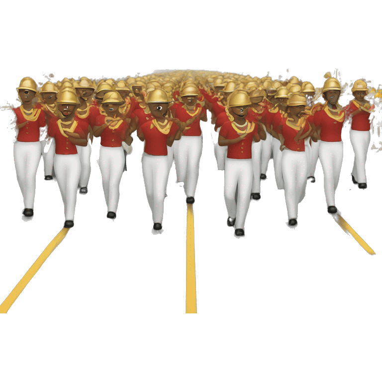 parade demonstration emoji