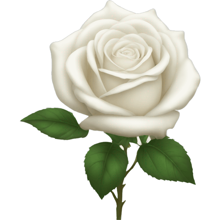 White rose emoji