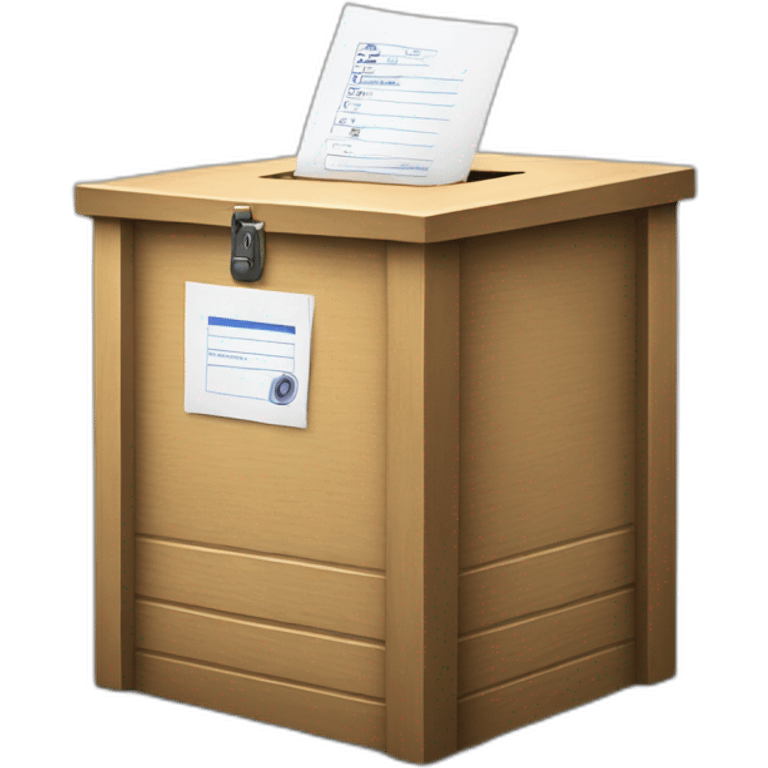 ballot box emoji