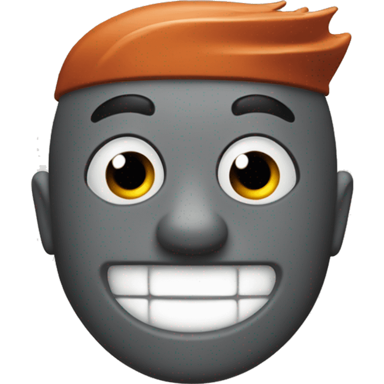 Vintage Rust-Oleum Scotty mascot logo face emoji