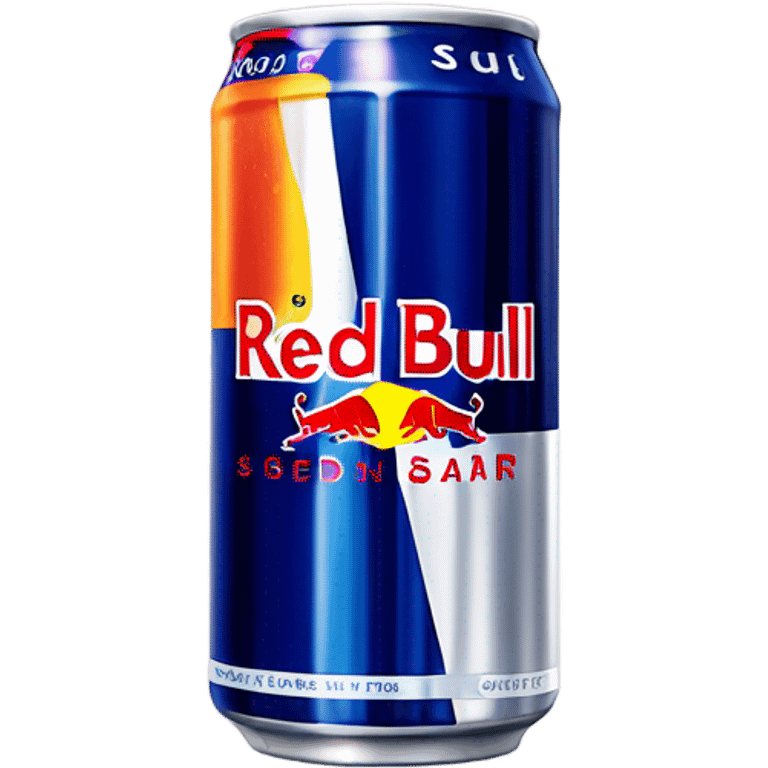 Sugar free red Bull  emoji