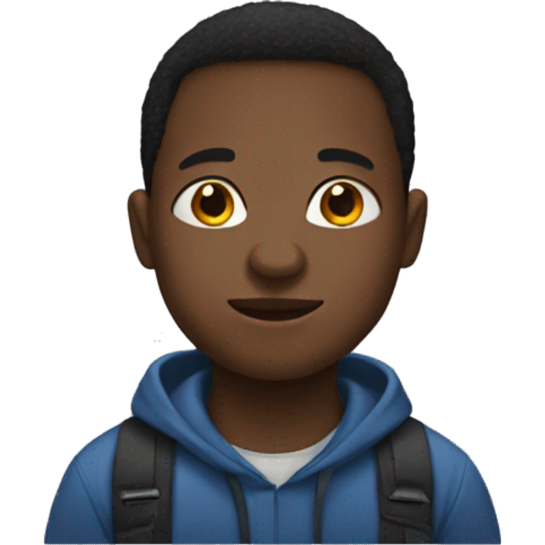 black person with down syndrome emoji