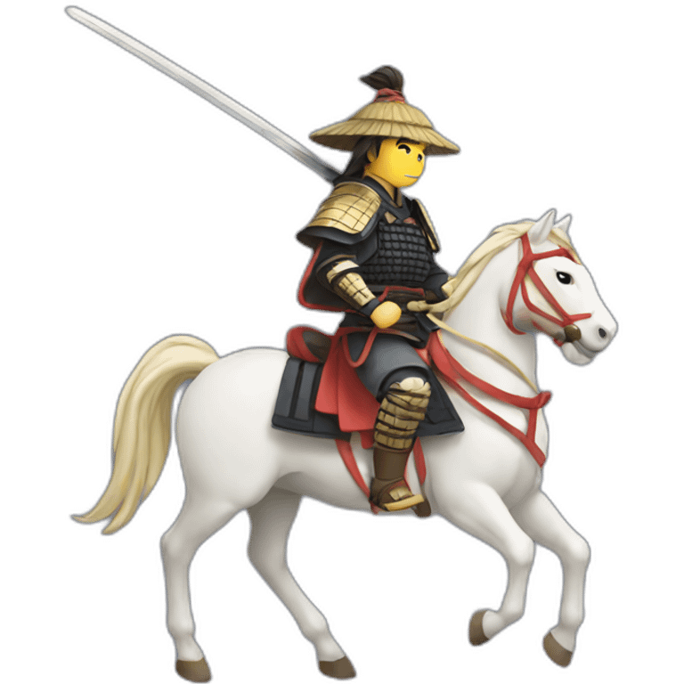 samurai on horse emoji