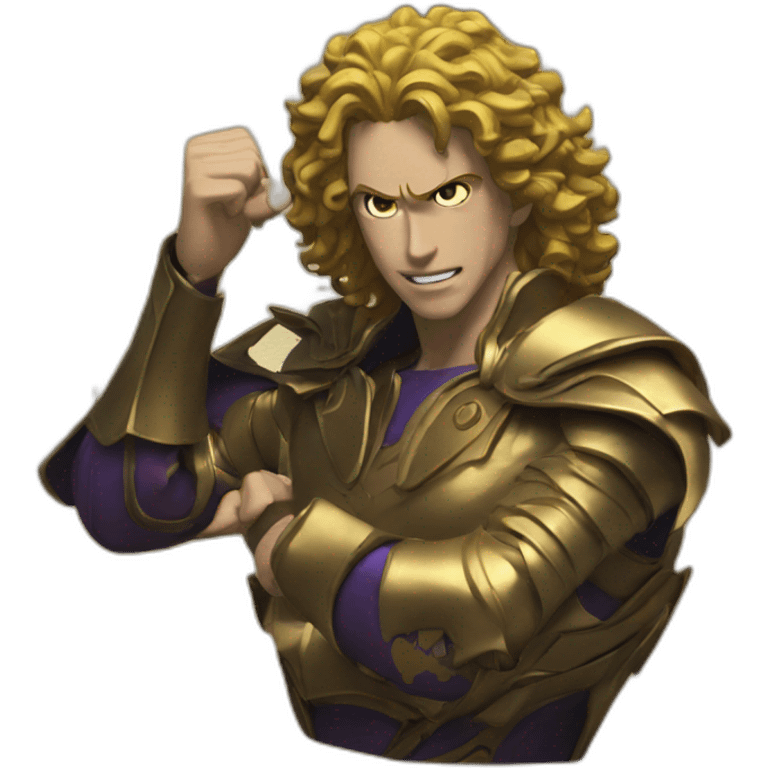 Dio and The World emoji