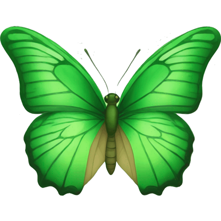 green Butterfly  emoji